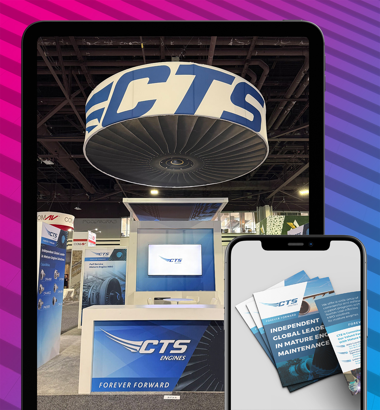 CTS Engines Aerospace branding