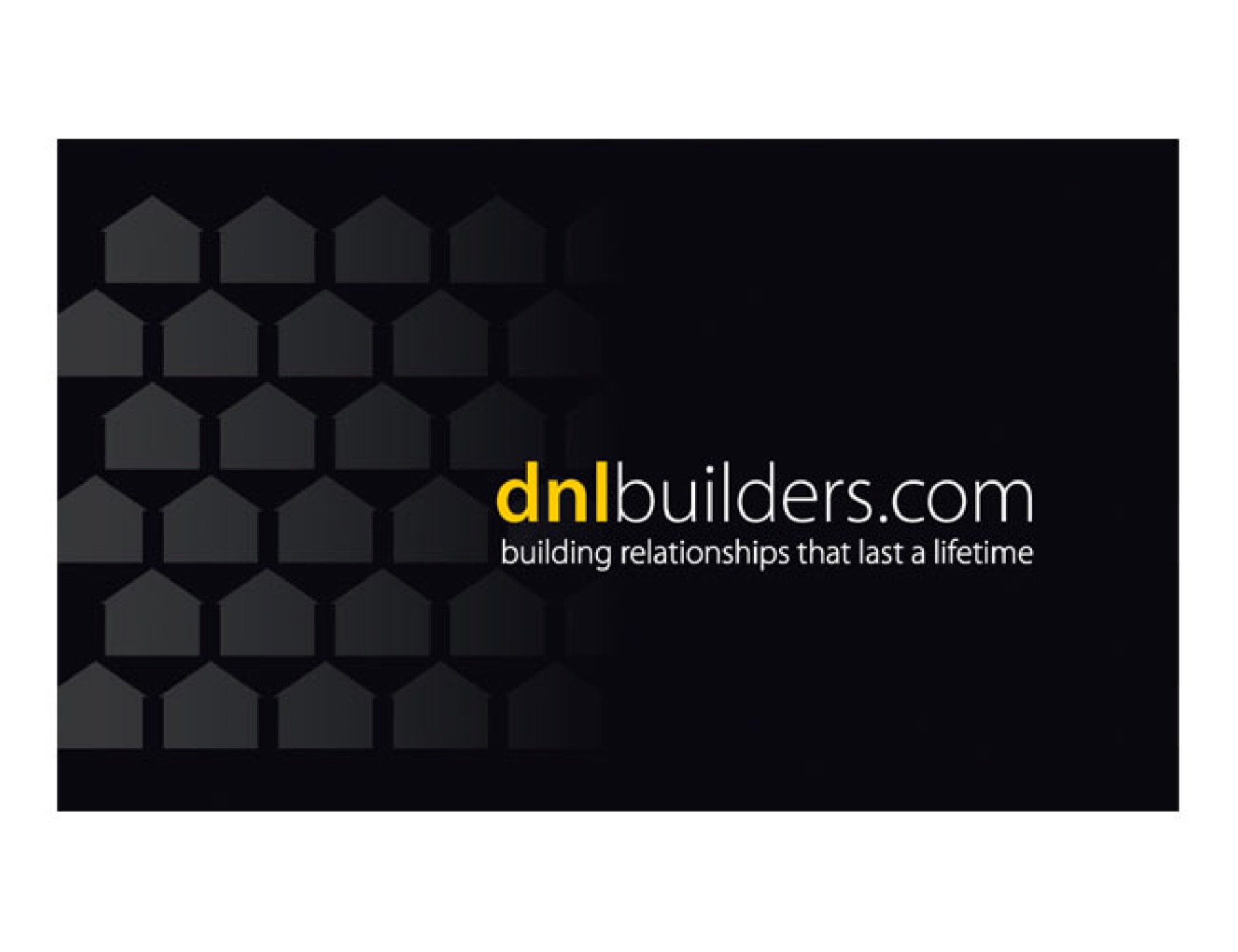 DNL Builders business card back