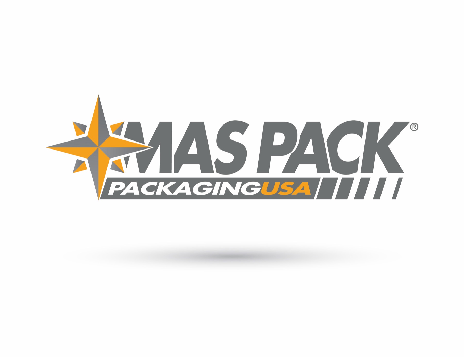 Maspack USA packaging logo design