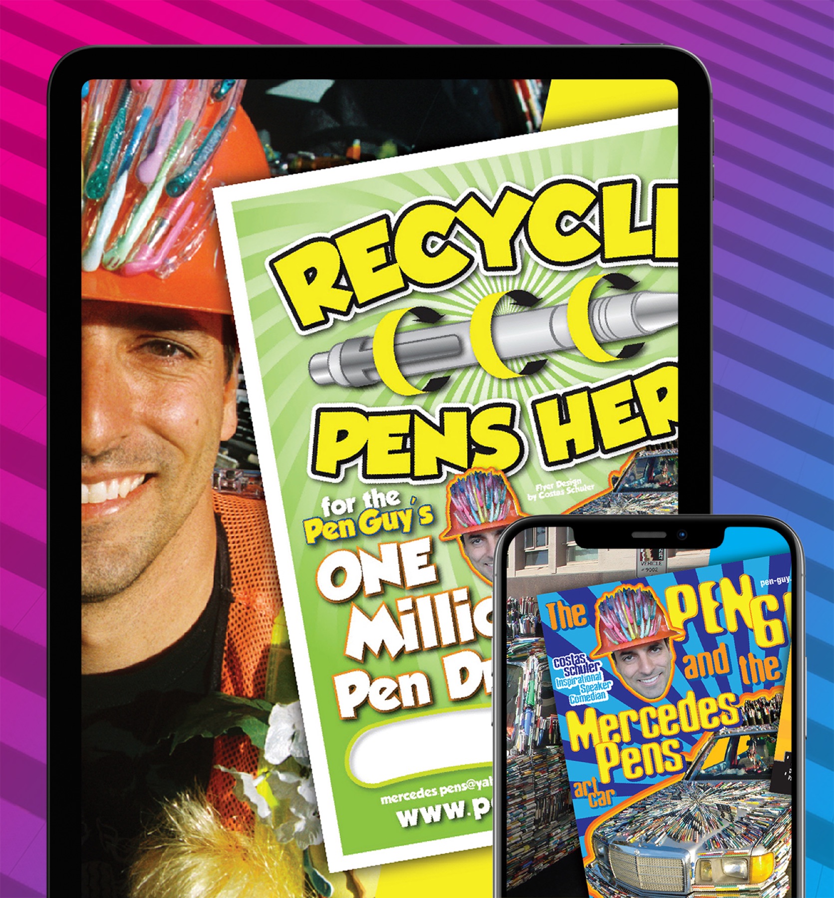 The Pen Guy web portfolio sample
