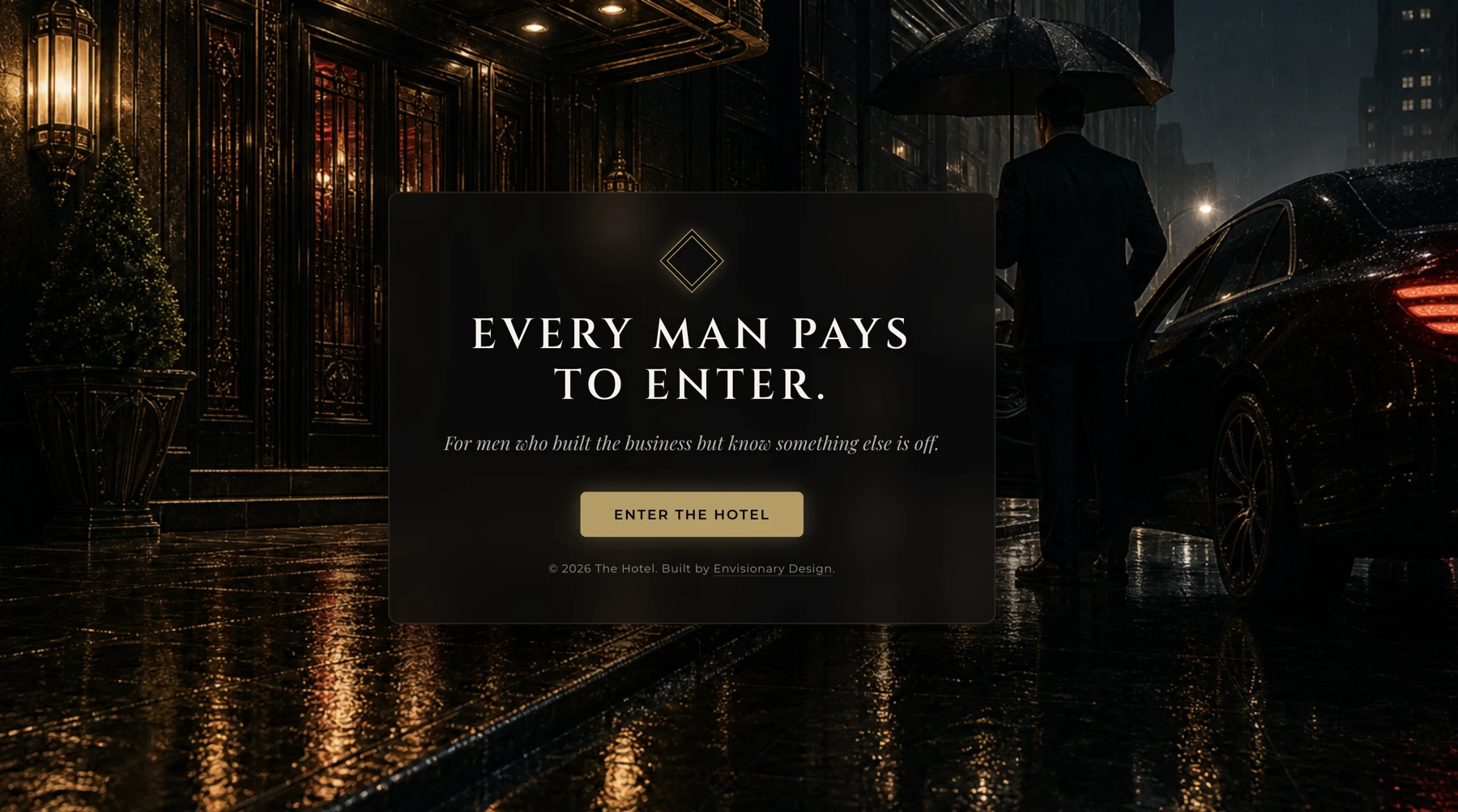 The Wick website homepage