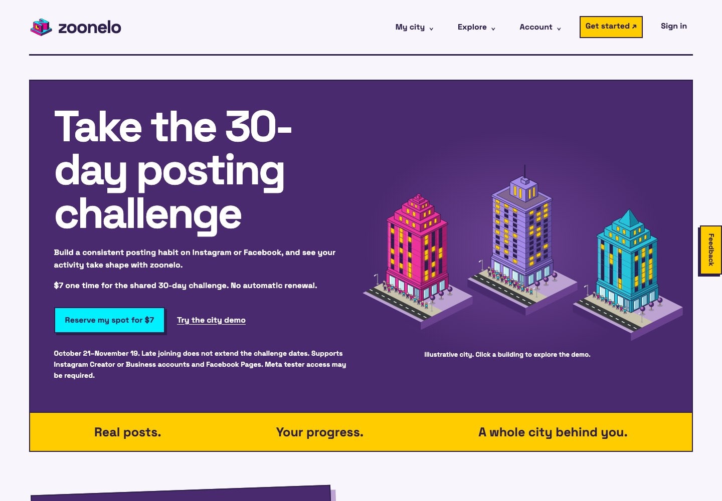 Zoonelo — website and project preview