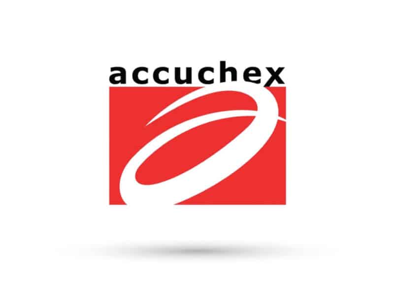 Accuchex logo design by Envisionary Design in Fort Lauderdale