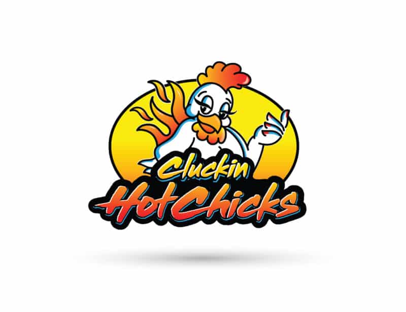 Clucking Hot Chicks logo design by Envisionary Design in Fort Lauderdale