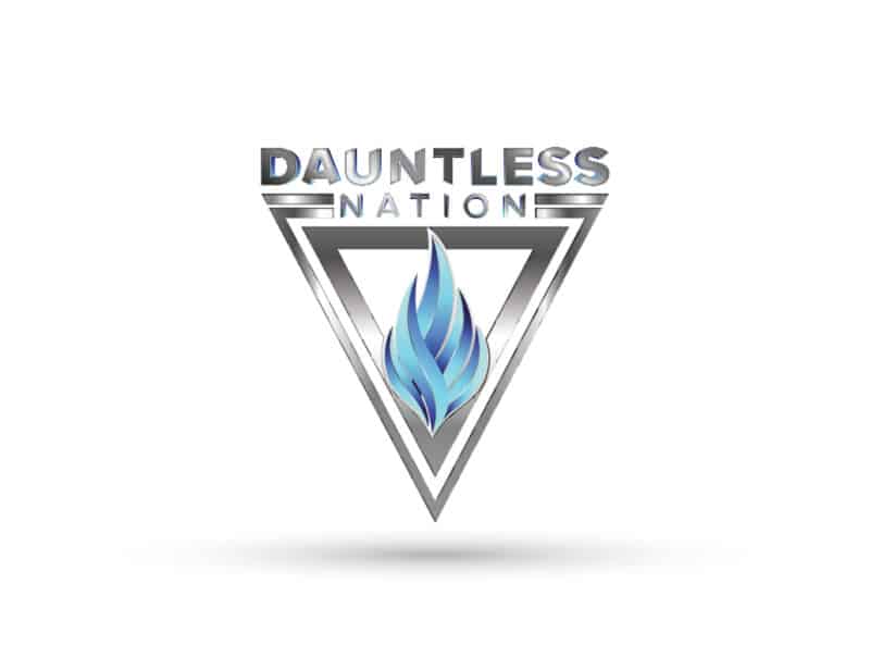 Dauntless Nation logo design by Envisionary Design in Fort Lauderdale