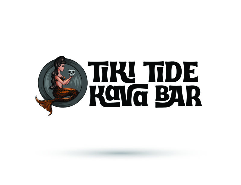 Tiki Tide Kava Bar logo design by Envisionary Design in Fort Lauderdale