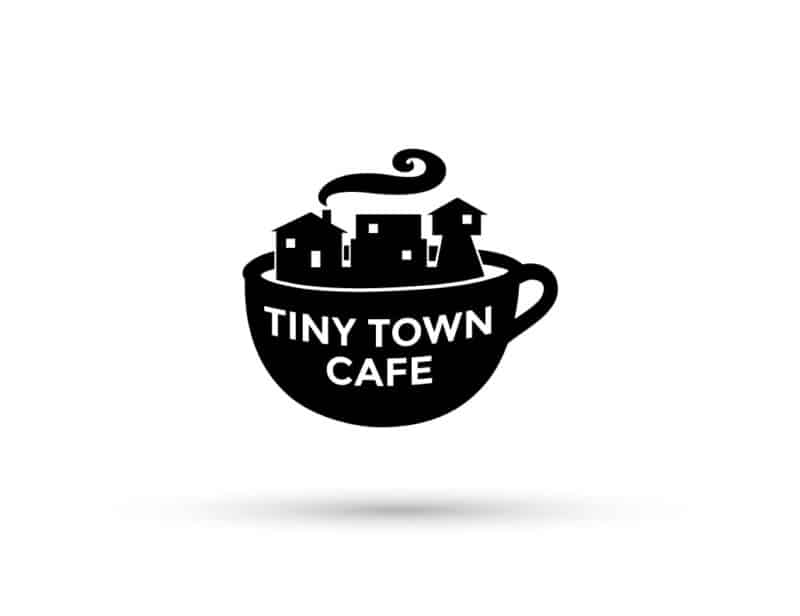 Tiny Town Cafe logo design by Envisionary Design in Fort Lauderdale