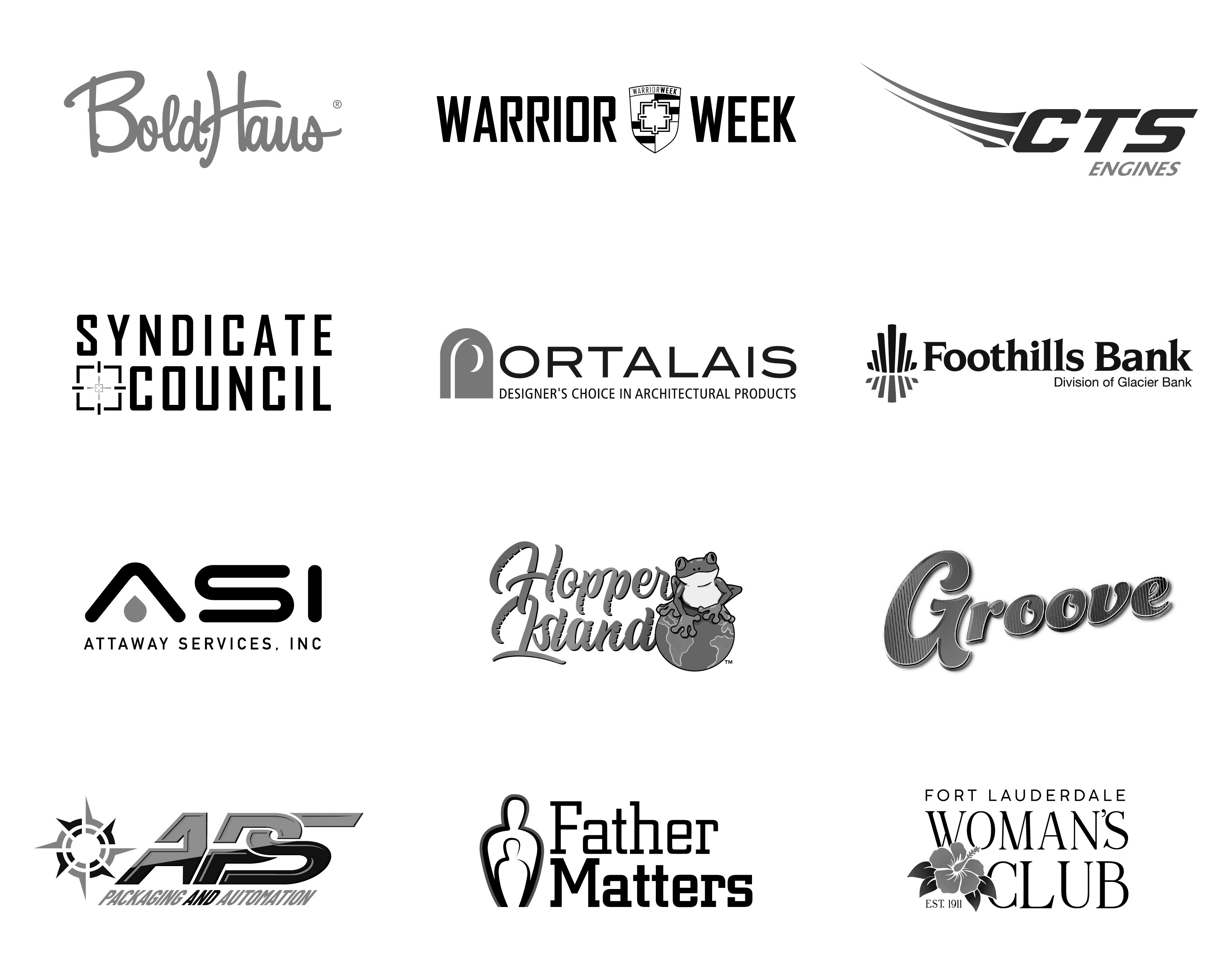 Client logos of brands that trust Envisionary Design in Fort Lauderdale